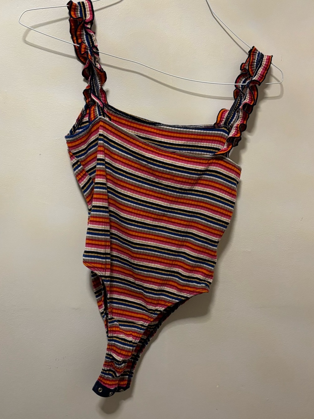 Colourful 100% cotton bodysuit